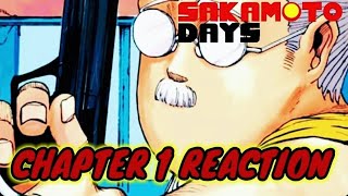 Sakamoto Days Chapter 1 Reaction  The Legendary Hitman [upl. by Ellitnahc]