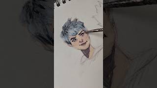 Live Laugh Love Jack Frost ❄️ art painting drawing shorts christmas [upl. by Yenhpad]