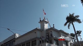 NET JATIM  TEATRIKAL PEROBEKAN BENDERA BELANDA DI HOTEL YAMATO [upl. by Maiocco123]