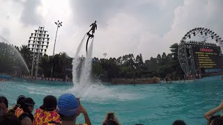 Аквапарк в Гуанчжоу Guangzhou Chimelong Water Park Головокружительное шоу на Флайбордах [upl. by Nivlek]