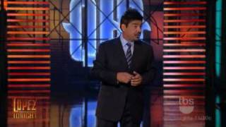 Lopez Tonight  George Lopez Destroys Conan OBrien  Part 1 of 4 [upl. by Etneciv]