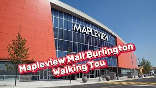 Mapleview Mall Burlington Walking Tour 4K March 2024 [upl. by Hgielanna]