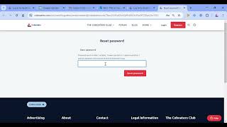 How to reset your Coboaters password [upl. by Trillby]