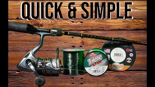 Ultimate Guide How To Spool Up A Spinning Reel [upl. by Inaej]