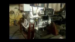 Caterpillar C18 Twin Turbo Marine Engine 1150HP  2300 RPMs [upl. by Ojeillib]