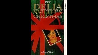 Original VHS Opening and Closing to Delia Smiths Christmas UK VHS Tape [upl. by Whitebook807]