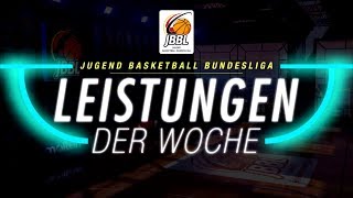 JBBL  Leistungen der Woche 201920  Haupt und Relegationsrunde 1 [upl. by Verla]