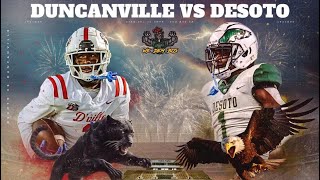 DUNCANVILLE VS DESOTO ACTION PACK HIGHLIGHTS 2024 [upl. by Adnov]