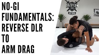 No Gi FUNDAMENTALS  Reverse Dela Riva to Arm Drag [upl. by Alexine]