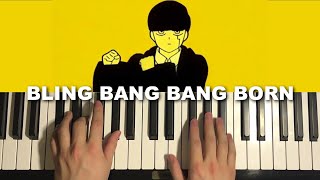 How To Play  Bling Bang Bang Born Piano Tutorial Lesson [upl. by Arondel]