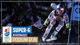 Alexis Pinturault  Bronze  Men’s SuperG  2021 FIS World Alpine Ski Championships [upl. by Ailhad498]