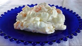 How To Make Lime Jello Salad with Cottage Cheese [upl. by Eiuqnimod]