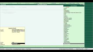 How to Entry purchase bill in Tally I Tally purchase Bill Entry  Tally erp 9 [upl. by Atinad]