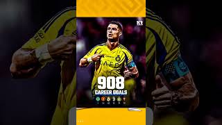 🚨 CRISTIANO RONALDO HAS NOW SCORED 908 CAREER GOALS cr7 cristianoronaldo ronaldo [upl. by Ahsitam]