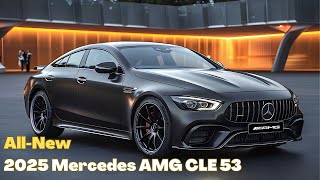 All New 2025 Mercedes AMG CLE 53 Review  Brutal Luxury Performance Coupe Sedan [upl. by Vivianne]