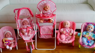 Baby Born Baby Annabell In Nursery Center Compilation Baby Dolls Care Time Pretend play [upl. by Dorise]