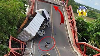 Dangerous Best Idiots Truck Driving Skill Fails  Heavy Equipment Fail Operation Mistake Compilation [upl. by Ilatfen]