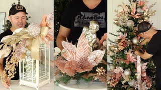 5 GLAM Christmas Decorations Ideas  How To Make Easy Christmas DIYS  Ramon At Home [upl. by Ysdnil641]