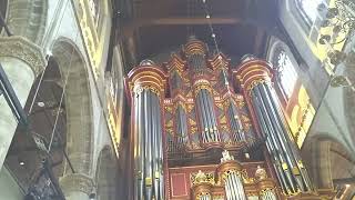 orgelpauzeconcert Laurenskerk Elske te lindert uit Doetinchem JS Bach Ich ruffantasia fuga c m [upl. by Rednaskela]