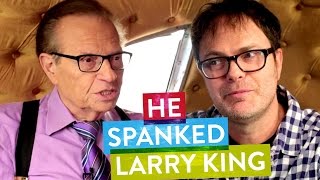 Rainn Wilson Spanks Larry King  Metaphysical Milkshake [upl. by Stanislas]