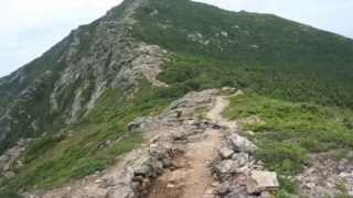 Franconia Notch Traverse trail loop  The White Mountains  New Hampshire 1080p [upl. by Lipman]