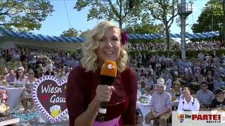 Die PARTEI feat ZDF Fernsehgarten amp Andrea Kiewel [upl. by Adnawaj]