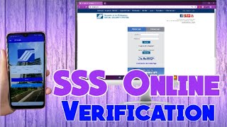 SSS Online Verification  SSS Online Tutorial [upl. by Jamila]