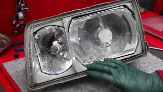 How to Restore a Bosch European Headlight [upl. by Suki]