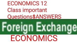 ECONOMICS IMPORTANT class 12 Questions Answers [upl. by Aniluap]