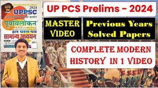 UP PCS Prelims Complete Modern History PYQ 20112023 In 1 Video decodeexam [upl. by Aroc792]