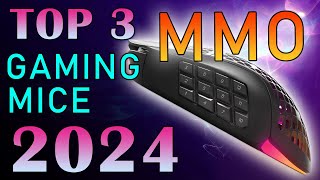 Top 3 MMO Gaming Mice 2024  Best MMO Gaming Mouse 2024 [upl. by Airotnahs820]