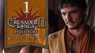 Marvellous Martells  Lets Play A Game Of Thrones Mod For Crusader Kings 2 Holy Fury  1 [upl. by Enajiram]