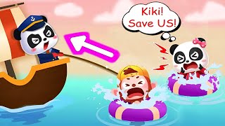 KiKi Little Caption  Kiki saved the princess with a hard journey  Babybus [upl. by Berglund494]