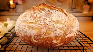 Selbstgebackenes Brot dessen Essen mir nie langweilig wird Brot in 5 Minuten Brot backen [upl. by Nnaer]