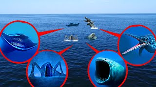 DRONE CATCHES SEA EATER VS BLOOP AND MONSTER EL GRAN MAJA ON CAMERA Full Movie English [upl. by Kallick]