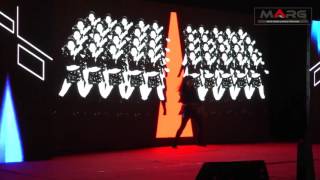 MARG 2016  Performance by MALLICA its all about PASSION Led Visuals Effects [upl. by Cavan]