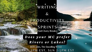 Wednesday Writing and Productivity Sprints Picture Poll and Chat Breaks for August 7 2024 [upl. by Dosi441]