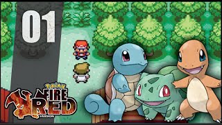 Pokémon Fire Red PTBR 01  Eu escolho os três [upl. by Drol]