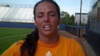 Pitcher Ivy Renfroe on playing in college [upl. by Peppy]