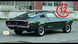 12 HOUR IDLE V8 460 cammed 1968 Ford Mustang Fastback white noise ambient relaxation asmr [upl. by Harli374]