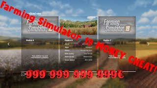 Farming Simulator 2019 MONEY CHEAT [upl. by Tager746]