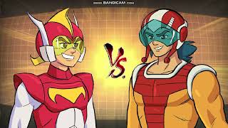 Daltanious vs Daitarn 3 Test Daltanious MUGEN GAME [upl. by Zebapda586]