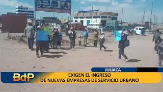 EXIGEN EL INGRESO DE NUEVAS EMPRESAS DE SERVICIO URBANO [upl. by Wein]