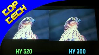 HY320 vs HY300 Projector Real Comparison Video Quality [upl. by Adiv456]