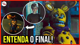 FIVE NIGHTS AT FREDDY´S FILME FINAL EXPLICADO  PÓSCRÉDITOS  WILLIAM AFTON E O SPRINGTRAP [upl. by Erasmo730]