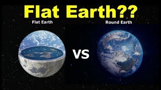 Flat Earth or Round Earth  Kent Hovind and Flat Earth Theorist [upl. by Nananne57]