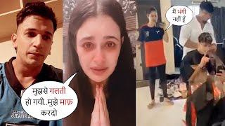 Yuvika Chaudhary Admits Guilt For Her Casteist Slur On BHANGI Caste Husband Prince Narula Protects🙏 [upl. by Alel709]