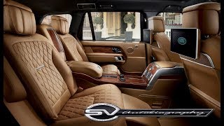 2018 Range Rover SVAutobiography LWB Interior  rear seats for luxury jet [upl. by Lurette]