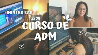 Administração EAD na Uninter 💙  Faculdade a Distância vale a pena [upl. by Fante]