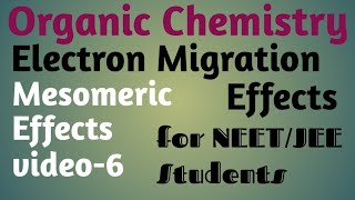 Introduction of Mesomeric effect [upl. by Oivaf121]